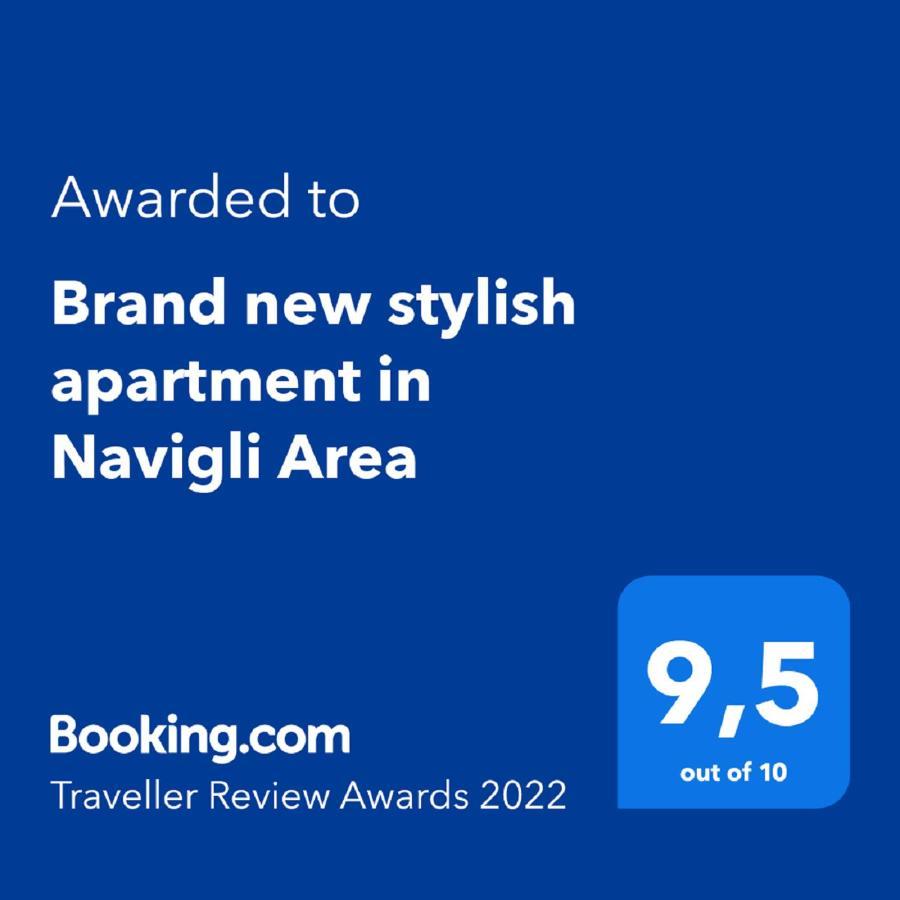 Lovely Milano - Brand New Stylish Apartment In Navigli Area Dış mekan fotoğraf